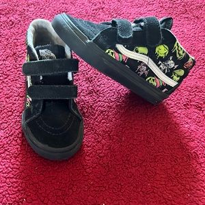 Glow in the dark Toddler vans - Size 8